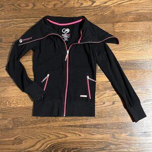 Ecko Red by Mark Ecko collared zip track long slweeve vintage sweat jacket XS